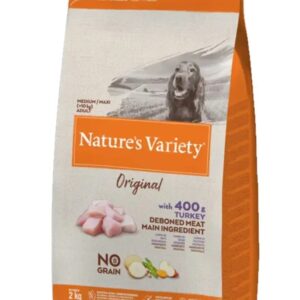 NATURE´S VARIETY ORIGINAL MEDIUM/MAXI ADULT TURKEY
