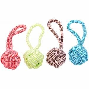 PELOTA DE TELA CON CUERDA – DUVO+