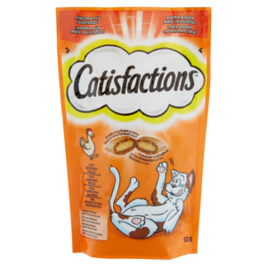 CATISFACTIONS SNACKS DE POLLO, 60GR