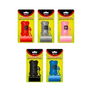 PORTABOLSA HIGIENICA + 2 ROLLOS DE BOLSAS