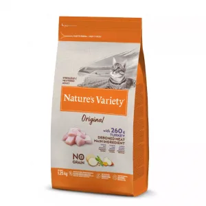 NATURE´S VARIETY ORIGINAL – NO GRAIN – ESTERILIZADO TURKEY