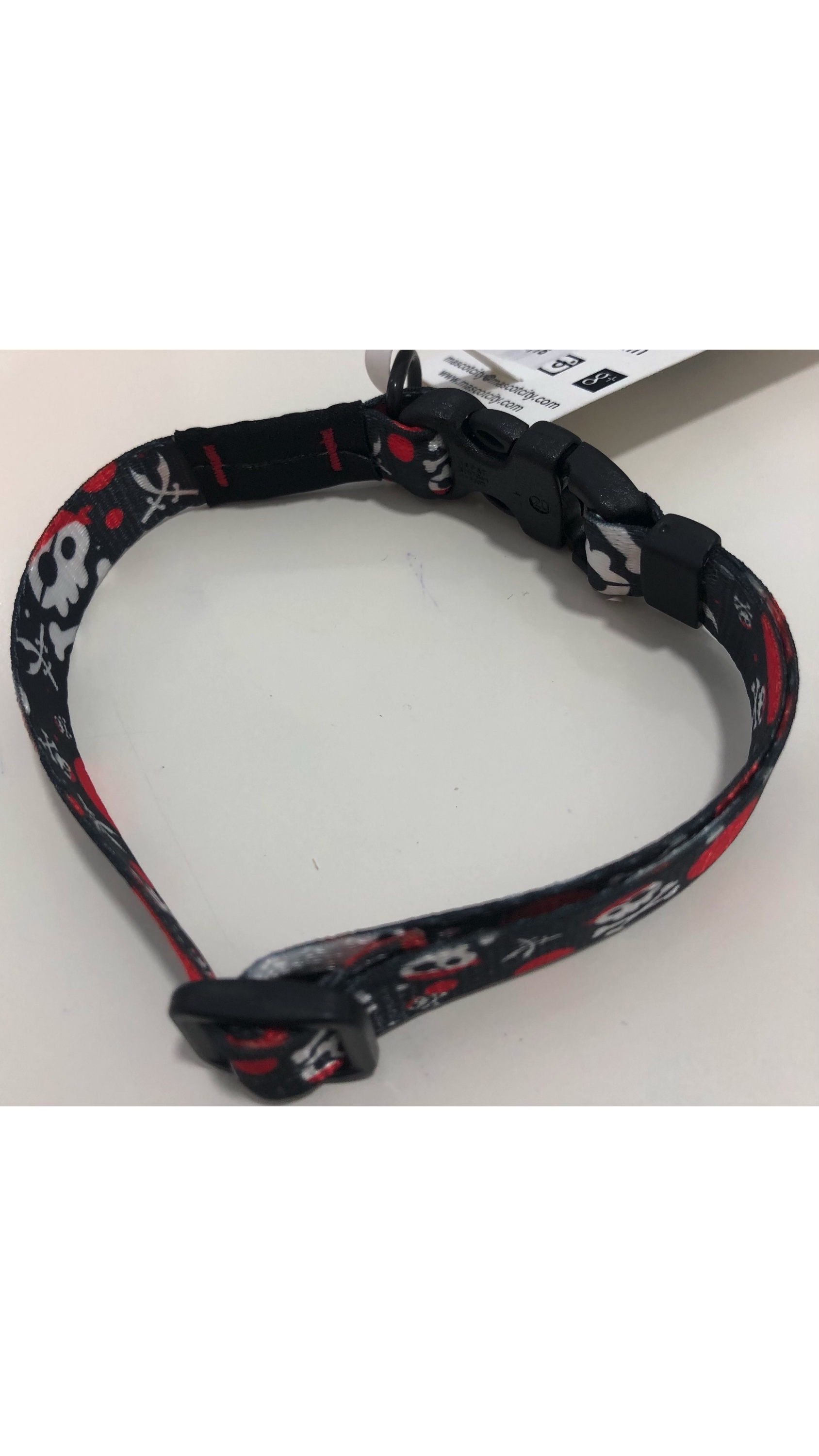 COLLAR NYLON PIRATAS - MASCOT CITY