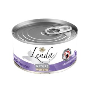 LENDA GATO LATA ATUN CON CALAMAR, 70GR