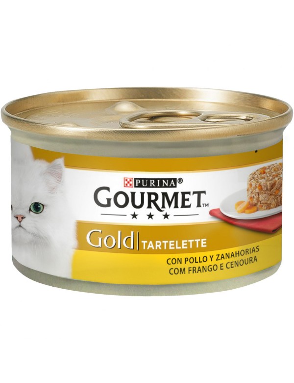 GOURMET GOLD TARTALLETE POLLO / ZANAHORIA. 85GR