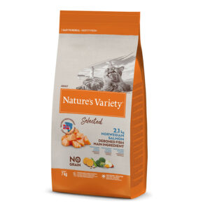 NATURE´S VARIETY SELECTED – NO GRAIN – ADULT SALMON NORUEGO