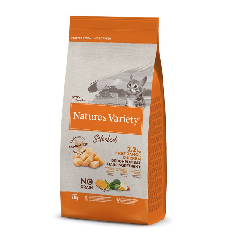NATURE´S VARIETY SELECTED - NO GRAIN - KITTEN CHICKEN