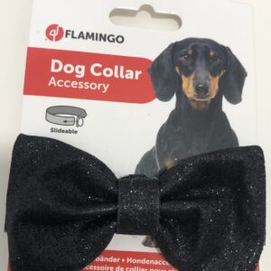 PAJARITA NEGRA CON PURPURINA