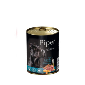 PIPER LAMB, CARROT & BROWN RICE, LATA 400GR