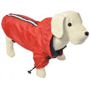 CHUBASQUERO REFLECTANTE ROJO, 35cm