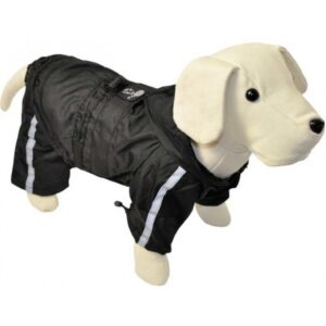 CHUBASQUERO PATA RELFECTANTE NEGRO, 45cm