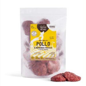 MENU COMPLETO BARF DE POLLO CON VERDURAS FRESCAS – WILD BALANCE