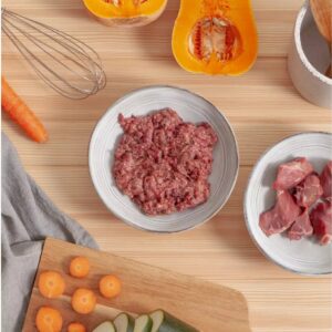 MENU COMPLETO BARF DE TERNERA CON VERDURAS FRESCAS – WILD BALANCE