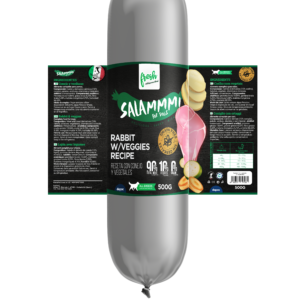 SALCHICHA DE CONEJO Y VEGETALES – SALAMMMI