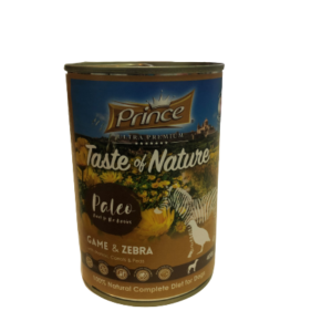 PATE DE CARNE DE CAZA Y CEBRA CON MANDIOCA, ZANAHORIA Y GUISANTES – PRINCE