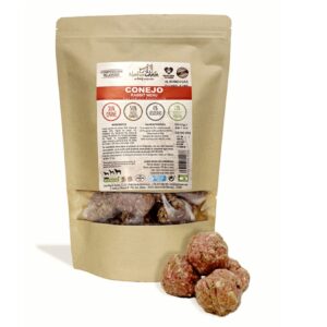 BARF – NATURCANIN ALBONDIGAS CONEJO, 900gr