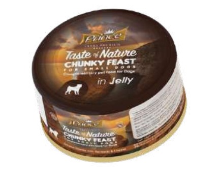 PRINCE POLLO CON CURCUMA Y QUESO, 95gr