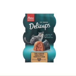 SNACK HUMEDO DELICUPS ATUN Y POLLO
